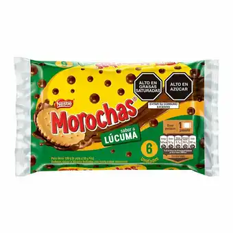 Tottus Galleta morochas lúcuma 6 unds oferta