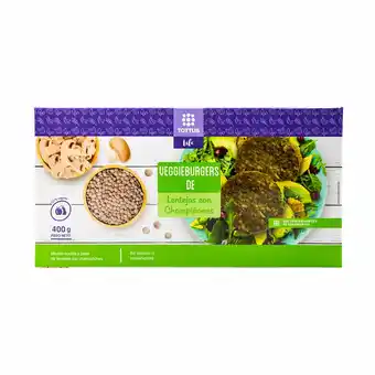 Tottus Hamburguesa vegetariana de lentejas oferta