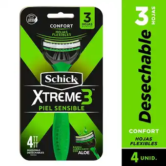 Tottus Máquina de afeitar xtreme3 oferta