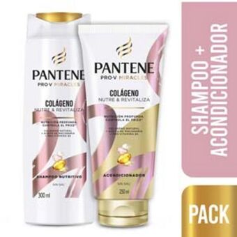 Mifarma Pack shampoo y acondicionador pantene pro-v colageno oferta