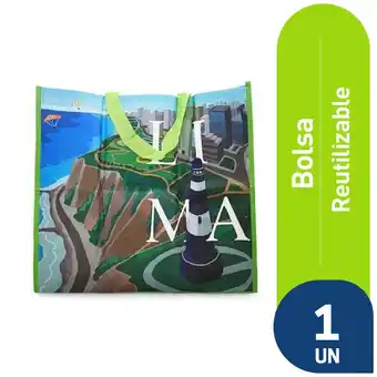 Tottus Bolsa reutilizable lima oferta