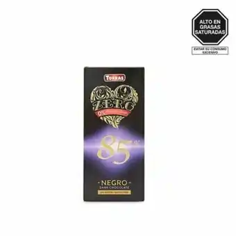 Tottus Chocolate bitter 85% sin azúcar 100 gr oferta