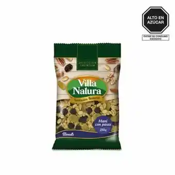 Tottus Maní con pasas natural 250 gr oferta