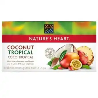 Tottus Té coconut tropical 20 unds oferta
