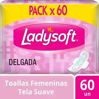 Tottus Toalla higienica delgada tela c/alas oferta
