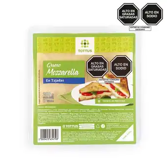 Tottus Queso mozzarella oferta