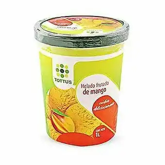 Tottus Helado frutado de mango oferta