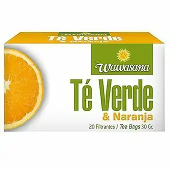 Tottus Té verde con naranja oferta