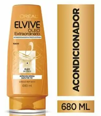 Tottus Acond elvive oleo extraordinario coco bot x 680ml oferta