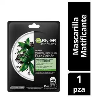 Tottus Masc fac tela garnier skin pure carbon x 1und oferta