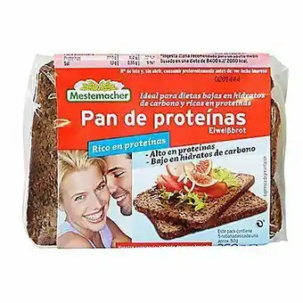 Tottus Pan de proteínas 250 gr oferta