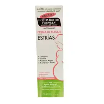 Tottus Crema corporal palmers concen estrias caja x 125g oferta