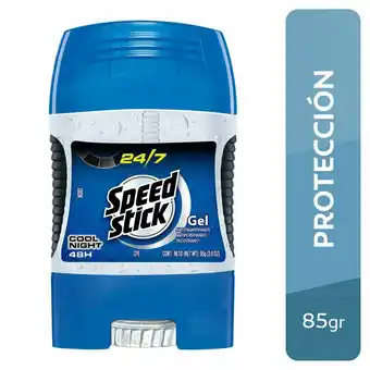 Tottus Desodorante cool night 24/7 gel oferta