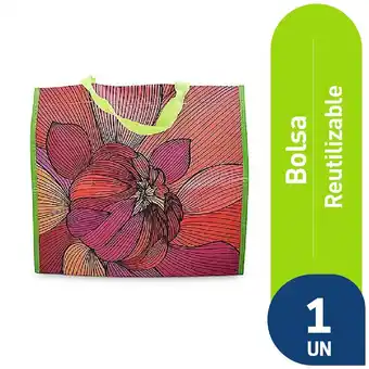 Tottus Bolsa reutilizable floral oferta