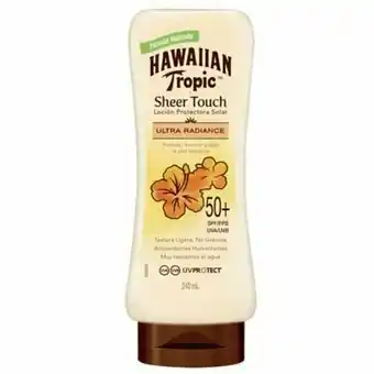 Tottus Bloqueador solar sheer spf 50 + ltn 240 ml oferta