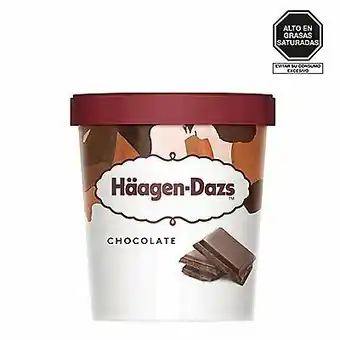 Tottus Helado haagen dazs chocolate belga oferta