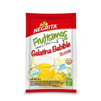 Tottus Bebida en polvo sabor piña 20 gr oferta