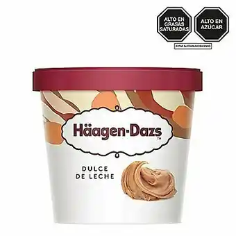 Tottus Helado haagen dazs minicup dulce de leche oferta
