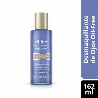Tottus Ntg desmaquillante de ojos oil free x 162ml oferta