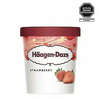 Tottus Helado haagen dazs fresa oferta