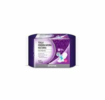 Tottus Toallas higienicas natural nocturna oferta