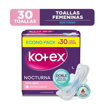 Tottus Toalla higienica nocturna tela alas inteligentes oferta