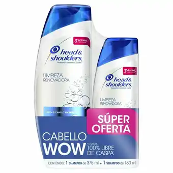 Tottus Shampoo limpieza renovadora oferta