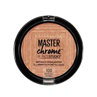 Tottus Iluminador mayb master chrome 100 gold x6.7g oferta