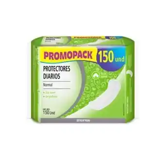 Tottus Protectores diarios normales oferta