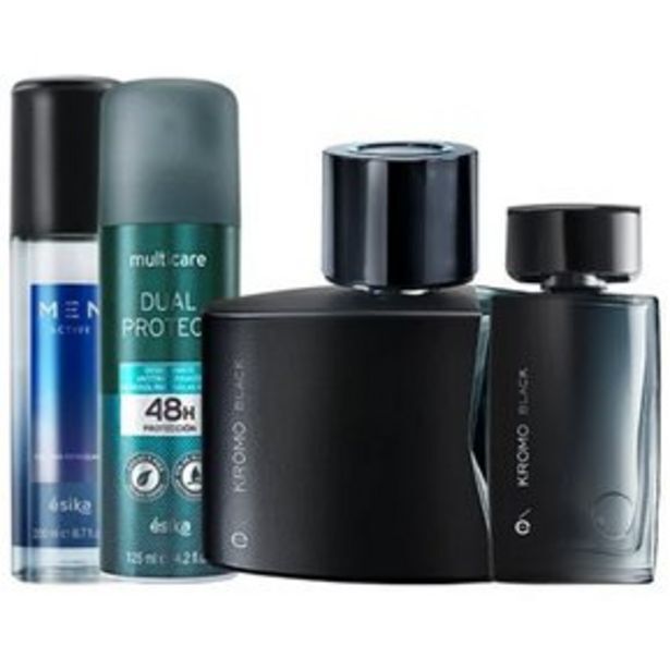 Kromo black perfume mini deo spray y ref oferta en Linio