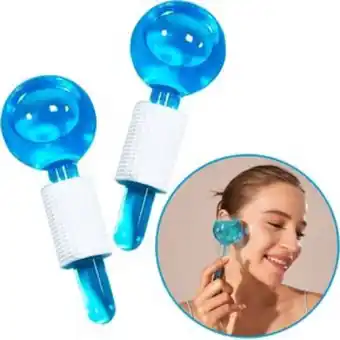 Linio Esferas frías vidrio masaje facial ice... oferta