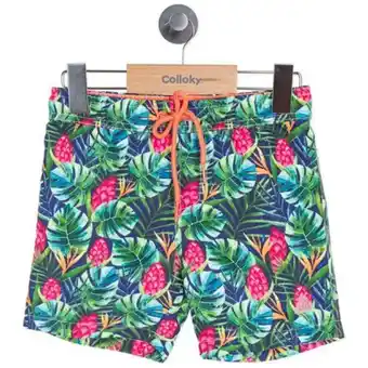 Platanitos Colloky traje de baño tropical tbly07 azul oferta