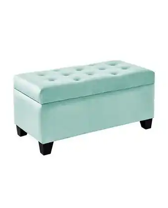 Tiendas EFE Banqueta home premium baúl fanta azul oferta