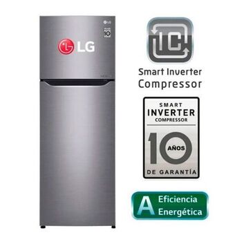 Hiraoka Refrigeradora lg top freezer gt32bppdc no frost 312l oferta