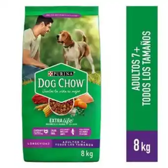 Tottus Dog chow edad madura sin colorante x 8kg oferta