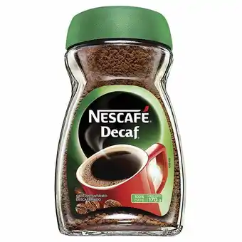 Vivanda Café nescafe descafeinado frasco 170g oferta