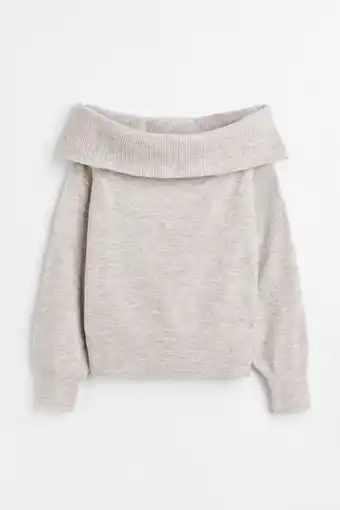 H&M Chompa off-the-shoulder oferta