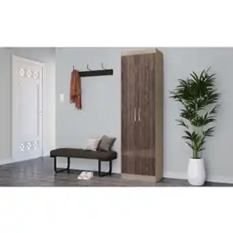 Linio Zapatera 2 puertas noche-chocolate - pre... oferta