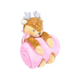 Metro Manta para bebés krea peluche ciervo rosado oferta