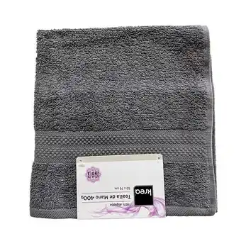 Metro Toalla de mano krea 400gsm gris oferta