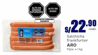 Makro Aro Salchicha Frankfurter 1kg oferta
