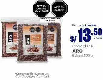 Makro Aro Chocolate 500g oferta