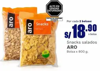 Makro Snacks Salados 800g oferta