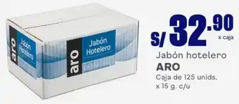 Makro Aro Jabón Hotelero Caja 125unids x 15g c/u oferta