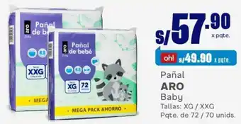 Makro Aro Pañal Baby XG/XXG oferta