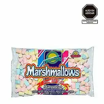 Tottus Marshmellows mini color 100 gr oferta