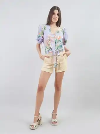 Michelle Belau Blusa mg al codo bl01256dev oferta