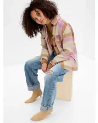 GAP Casaca de cuadros oferta