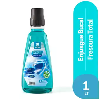 Tottus Enjuague bucal frescura total oferta