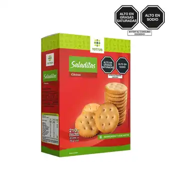 Tottus Galletas saladas oferta